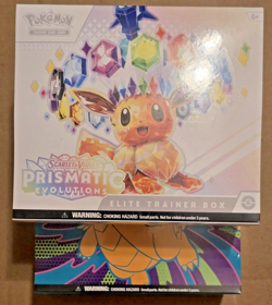 Pokemon TCG Prismatic Evolutions & Ascended Heroes ETBs Lot of 2 *read* - Image 2