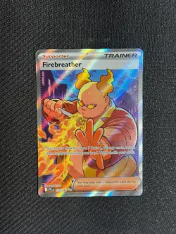 Firebreather 119/094 Ultra Rare Phantasmal Flames Pokemon Near Mint - Image 2