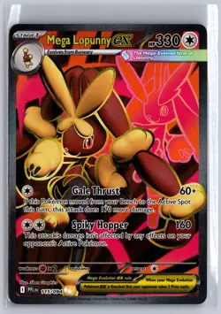 MEGA LOPUNNY EX 115/094 ULTRA RARE PHANTASMAL FLAMES POKEMON - Image 1