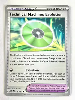Technical Machine: Evolution 178/182 Uncommon Paradox Rift Pokemon Near Mint NM - Image 1