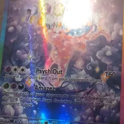 Pokemon Espeon ex 155/131 SV Prismatic Evolutions SIR Holo Full Art English - Image 3