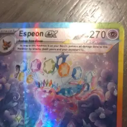 Pokemon Espeon ex 155/131 SV Prismatic Evolutions SIR Holo Full Art English - Image 4