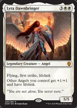 1x Lyra Dawnbringer Light Play MTG Magic - Kid Icarus - - Image 1