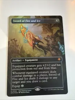 Sword of Fire and Ice (Borderless) Special Guests Foil - Image 1