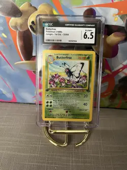 Butterfree Jungle 33/64 1st Edition CGC 6.5 Excellent/ Near Mint Pokemon 1999 - Image 1