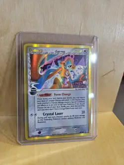 Pokemon Deoxys Delta Species Holo Rare 5/110 EX Holon Phantoms 70 HP English - Image 1