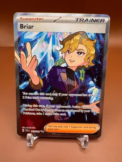 Briar 163/142 Ultra Rare Stellar Crown Pokemon Holo Near Mint - Image 1