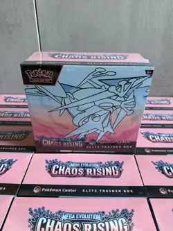 Pokemon TCG Chaos Rising Pokemon Center Elite Trainer Box PKC ETB - New & Sealed - Image 1