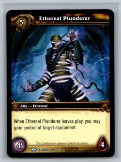 World of Warcraft TCG Ethereal Plunderer #201/252 WOW The Hunt for Illidan - Image 1