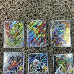 Pokemon TCG First Partner Illustration Collection Series 2 Full Set (9 Cards) - Image 3
