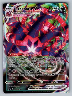 Eternatus VMAX SWSH: Sword & Shield Promo Cards #SWSH045 Holo Pokemon Card - Image 1