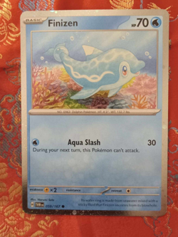 Finizen - 059/167 Cosmic Hologram foil promo card Twilight Masquerade pokemon - Image 1