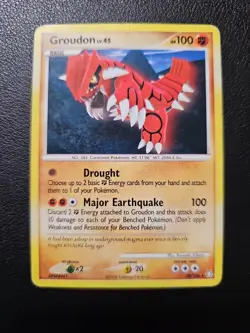 Pokemon Groudon Card 29/146 Legends Awakened Regular Rare - Image 1