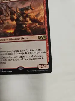 MTG SkeenAB Glint-Horn Buccaneer from M20. LP - Image 4