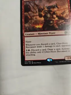 MTG SkeenAB Glint-Horn Buccaneer from M20. LP - Image 5