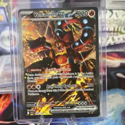 Pokemon VOLCANION EX 182/159 SIR Journey Together SPECIAL ILLUSTRATION RARE NM - Image 1
