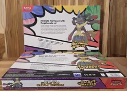 Pokemon Ascended Heroes Premium Poster Collection Mega Lucario Lot of 2 - Image 2