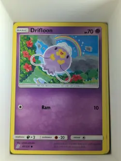 Drifloon 80/236 Common Unified Minds Pokemon Near Mint - Image 1