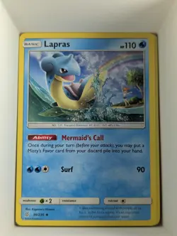 Lapras 36/236 Uncommon Unified Minds Pokemon Near Mint - Image 1