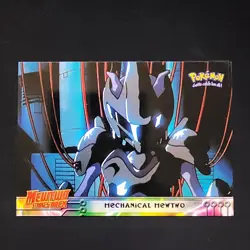 Pokemon TCG Mechanical Mewtwo Pokemon Topps Mewtwo Strikes Back 6 - Image 1