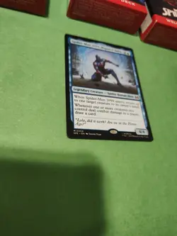 SpiderMan MtG, Spider-Man 2099, Miguel O'Hara Mythic Rare SPE 0008, Magic In Han - Image 4