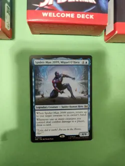 SpiderMan MtG, Spider-Man 2099, Miguel O'Hara Mythic Rare SPE 0008, Magic In Han - Image 5