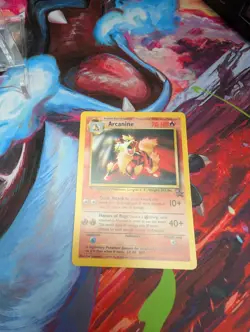 Pokemon TCG Arcanine 6 Black Star Promo WOTC NM - Image 3