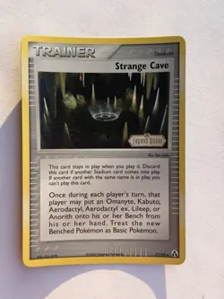 Strange Cave - 77/92 EX Legend Maker 2006 - Stamped Revers Holo - Pokemon TCG - Image 1