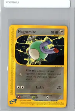 Magnemite 52/147 Pokemon TCG Aquapolis e-reader VLP - Image 1