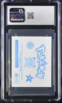 CGC 8.5 Merlin Series 2 Togepi Holographic MISLABELED Voltorb VTG Pokemon Error - Image 3
