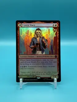 Gwen Stacy - Marvel’s Spider-Man (SPM) - FOIL - MTG - NM - Image 1