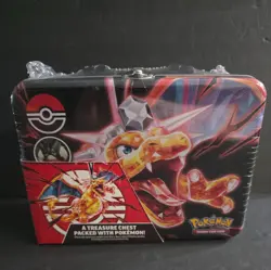 Pokemon TCG - Charizard Collectors Chest Lunchbox Tin BRAND NEW / SEALED - Image 1
