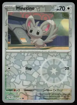 Minccino 125/159 Common Journey Together Pokemon Reverse Holo Near Mint - Image 1