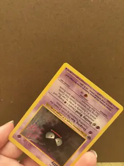 Pokemon TCG 1995 Gastly Base Set Shadowless 1st Edition EN LP - Image 4
