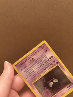 Pokemon TCG 1995 Gastly Base Set Shadowless 1st Edition EN LP - Image 5