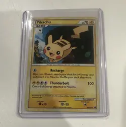 Pokemon TCG Pikachu HGSS03 HGSS Holo Promo English 70HP Kanako Edo - Image 1