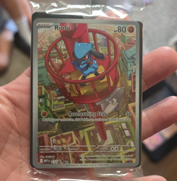 The Pokemon Company Me: Mega Evolution Promo Riolu 010 Holo ENG 80 HP - Image 1