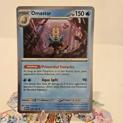 Omastar - 139/165 - Holo Rare - Scarlet & Violet: 151 - Pokemon TCG - Image 1