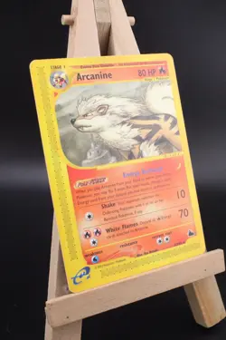 Pokemon Arcanine Skyridge Non-Holo 3/144 MP 2003 - Image 2