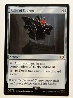 Relic of Sauron 0079 (Regular) MTG Lord of The Rings - NM PACK FRESH - Image 1
