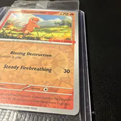 🔥 Pokemon TCG 🔥 Charmander 004/165 SV 151 MEW - Sealed GameStop Stamp Promo ✈ - Image 2