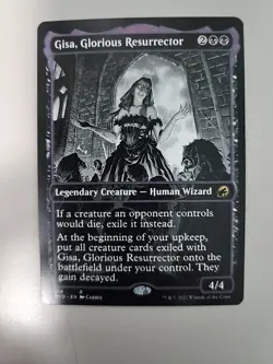 MTG Gisa, Glorious Resurrector Innistrad: Midnight Hunt 314 Showcase Rare - Image 1