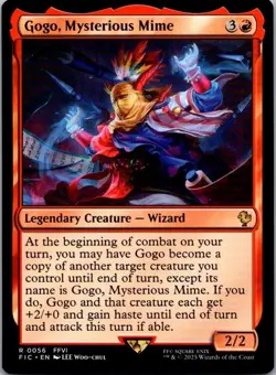 Gogo, Mysterious Mime R Legendary Creature - Wizard Commander: FINAL FANTASY 56 - Image 1