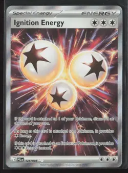 Ignition Energy 124/094 Ultra Rare Phantasmal Flames Pokemon Holo Near Mint - Image 1