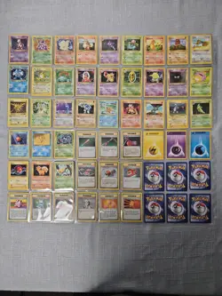 Pokemon 100% Complete Master Base Set. All 102 Cards; 60/102 are "Shadowless" - Image 2