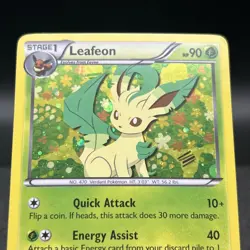 Leafeon BW87 Black Star Promo Pokemon Card - Image 5