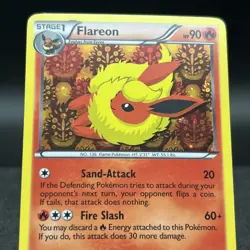 Flareon BW88 Black Star Promo Pokemon Card - Image 4