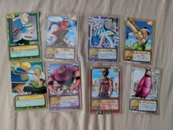 One Piece TCG 78 X Vintage Card Bundle 1999 To 2005 Japanese - Image 2