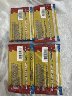 2014 Pokemon Card - XY Base Set ~ 3 Cards Per Pack (Set of 4) New - Image 2