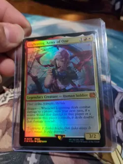 Lightning, Army of One (Final Fantasy) ~Foil~ NM - Image 1
